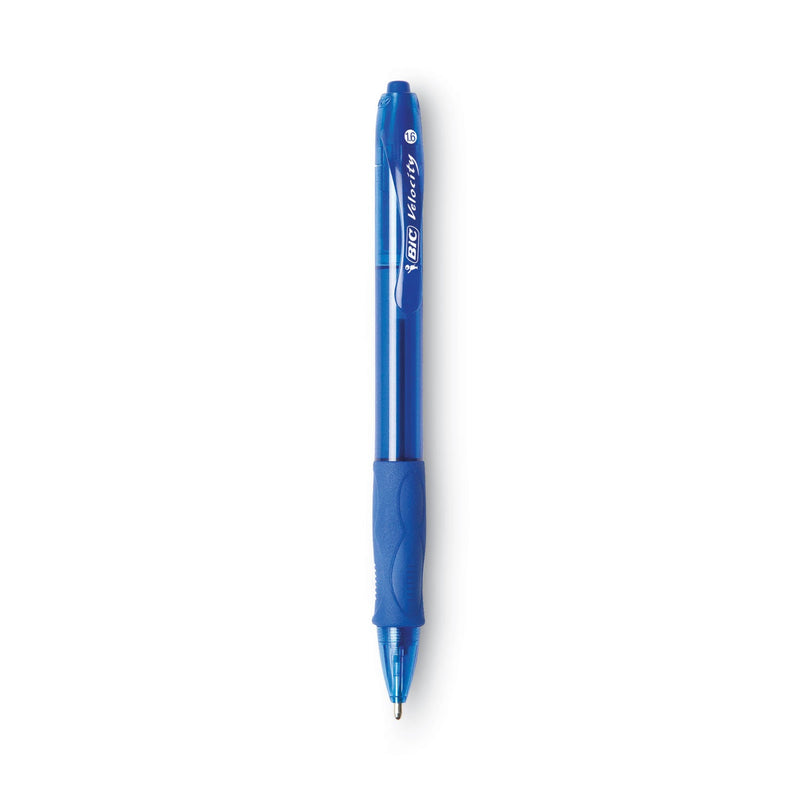 BIC GLIDE Bold Ballpoint Pen Value Pack, Retractable, Bold 1.6 mm, Blue Ink, Blue Barrel, 36/Pack