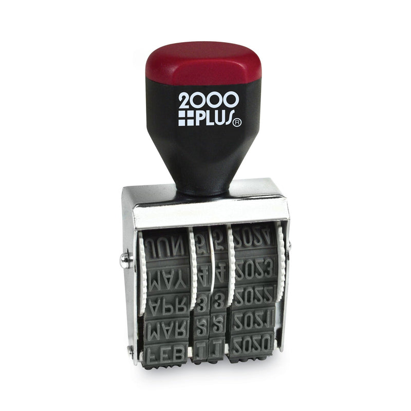 COSCO 2000PLUS Traditional Date Stamp, Six Years, 1.38" x 0.19"