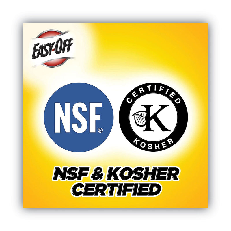 EASY-OFF Heavy Duty Oven Cleaner, Fresh Scent, Foam, 14.5 oz Aerosol Spray, 12/Carton