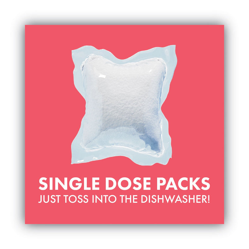 Boulder Clean Dishwasher Detergent Power Packs, Citrus Zest, 48 Tab Pouch