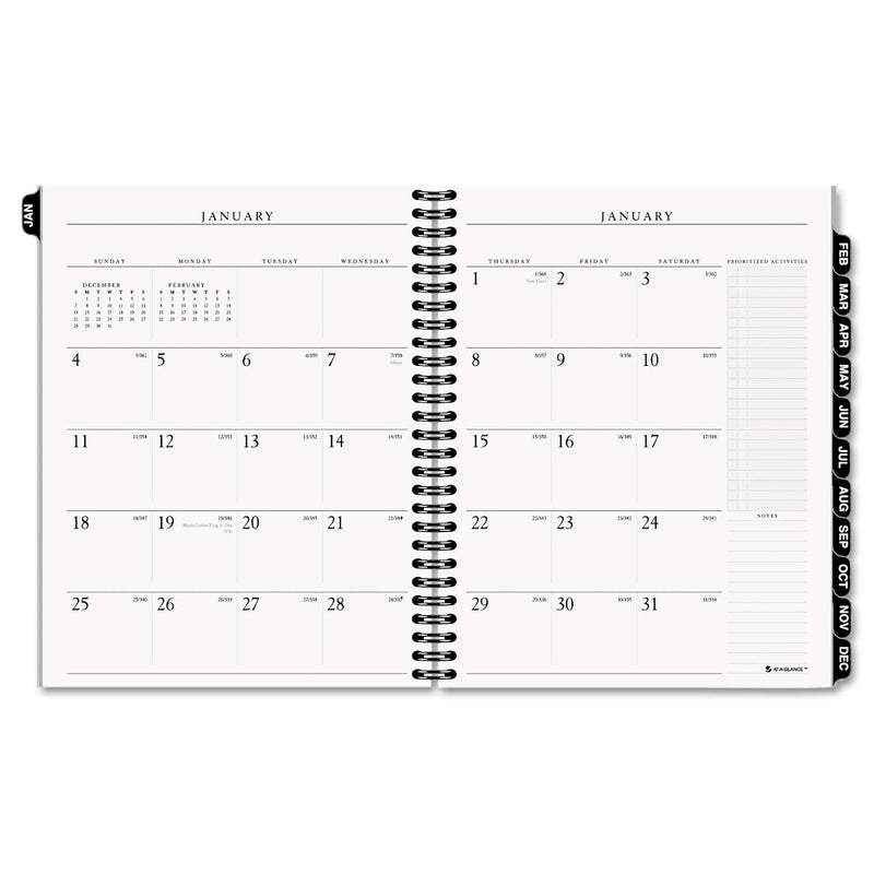 AT-A-GLANCE Executive Weekly/Monthly Planner Refill with Hourly Appointments, 8.75 x 6.88, White Sheets, 13-Month (Jan-Jan): 2023 to 2024