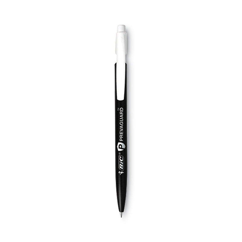 BIC PrevaGuard Media Clic Mechanical Pencils, 0.7 mm, HB (#2), Black Lead, 2 Black Barrel/2 Blue Barrel, 4/Pack