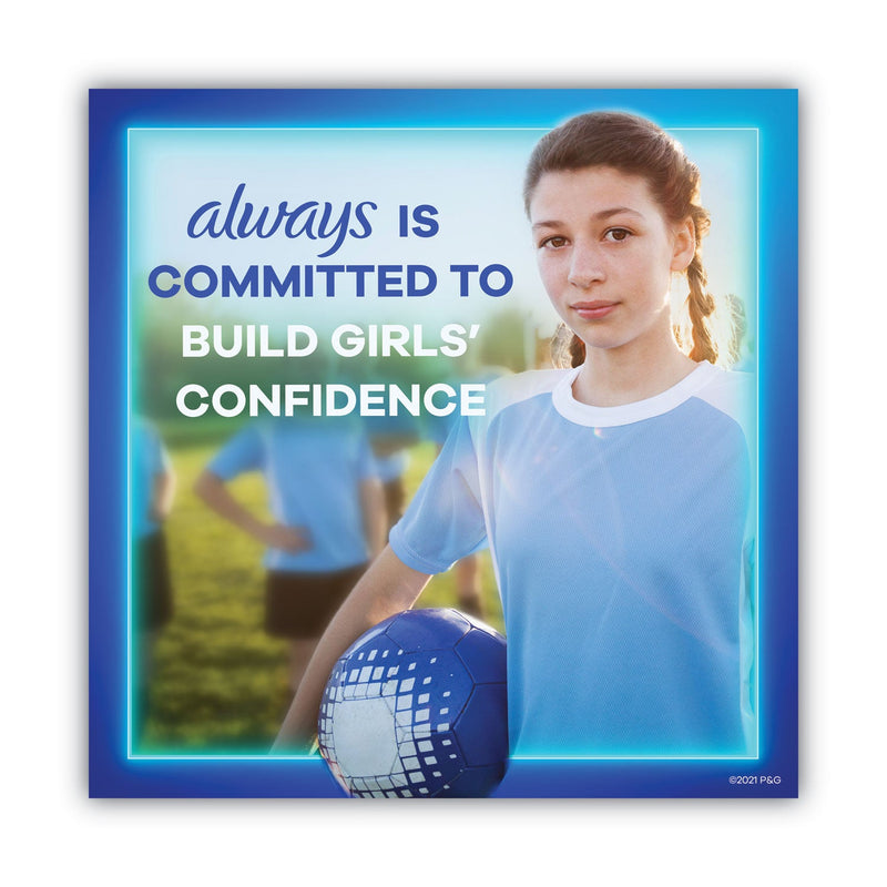 Always Ultra Thin Pads, Regular, 36/Pack, 6 Packs/Carton