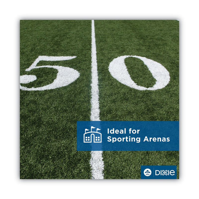 Dixie Medium Weight Fluted Hot Dog Trays, 8", White, Paper, 250/Pack, 12 Packs/Carton