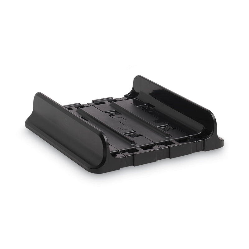 Dixie SmartStock Wrapped Cutlery Dispenser, Forks/Knives/Spoons, 12.44 x 11.17 x 10.5, Black