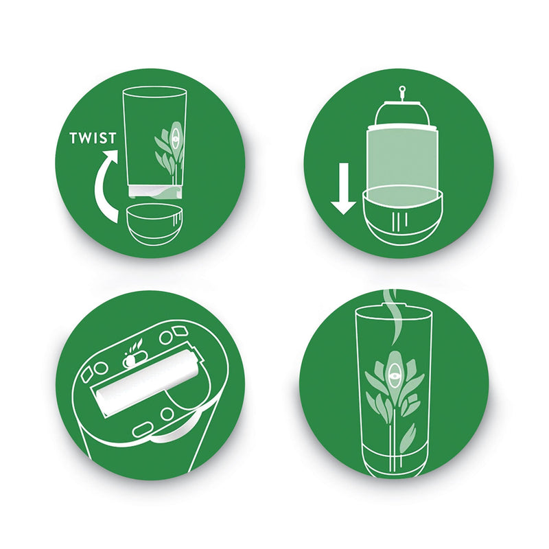 Air Wick Freshmatic Ultra Spray Refill, Apple Cinnamon Medley, 5.89 oz Aerosol Spray, 6/Carton