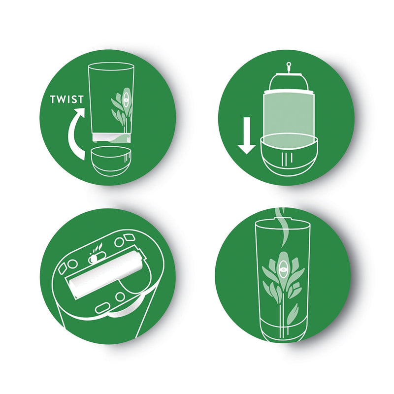 Air Wick Freshmatic Ultra Spray Refill, Lavender/Chamomile, 5.89 oz Aerosol Spray, 2/Pack, 3 Packs/Carton