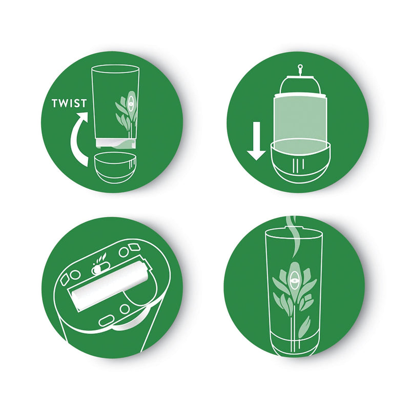 Air Wick Freshmatic Ultra Automatic Spray Refill, Fresh Waters, 5.89 oz Aerosol Spray, 2/Pack