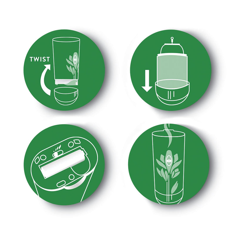 Air Wick Freshmatic Ultra Spray Refill, Fresh Linen, Aerosol, 5.89 oz Aerosol Spray, 6/Carton