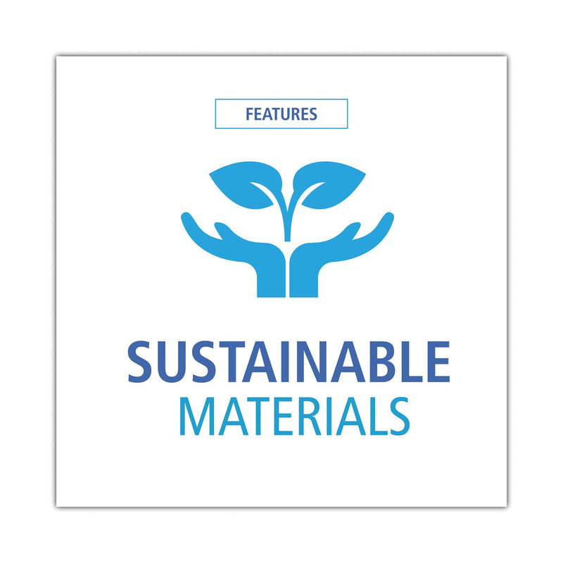 Boardwalk Bagasse Food Containers, Hinged-Lid, 3-Compartment 9 x 9 x 3.19, White, Sugarcane, 100/Sleeve, 2 Sleeves/Carton