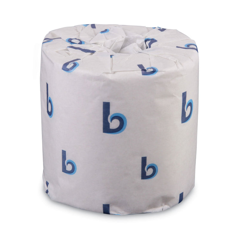 Boardwalk 2-Ply Toilet Tissue, Septic Safe, White, 400 Sheets/Roll, 96 Rolls/Carton