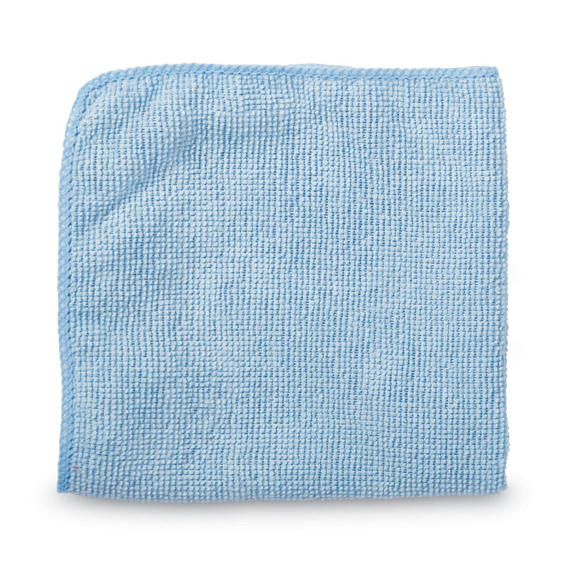 Rubbermaid Microfiber Cleaning Cloths, 12 x 12, Blue, 24/Pack
