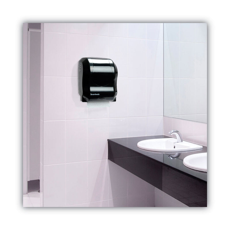 Boardwalk Green Universal Roll Towels, 1-Ply, 8" x 800 ft, Natural White, 6 Rolls/Carton