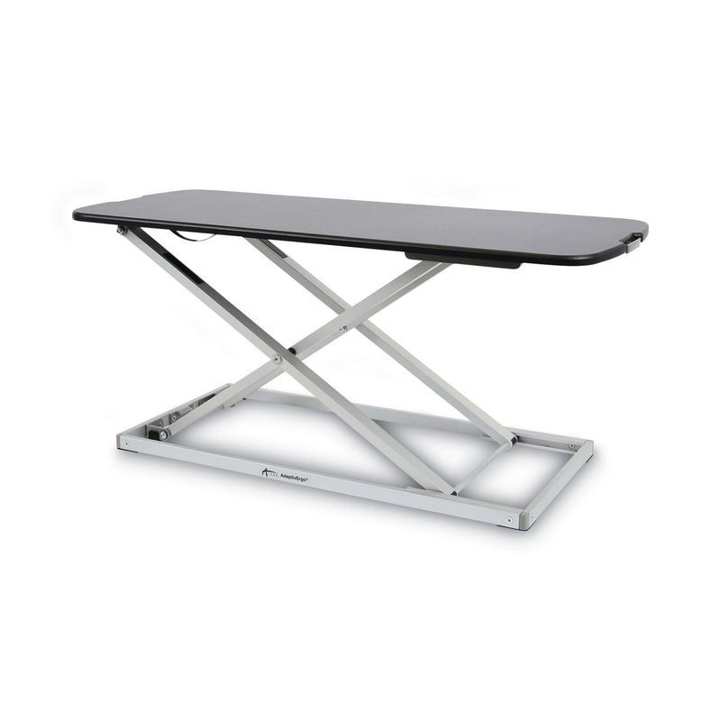 Alera AdaptivErgo Laptop Lifting Workstation, 31.25" x 12.63" x 1.38" to 16", Black/Silver