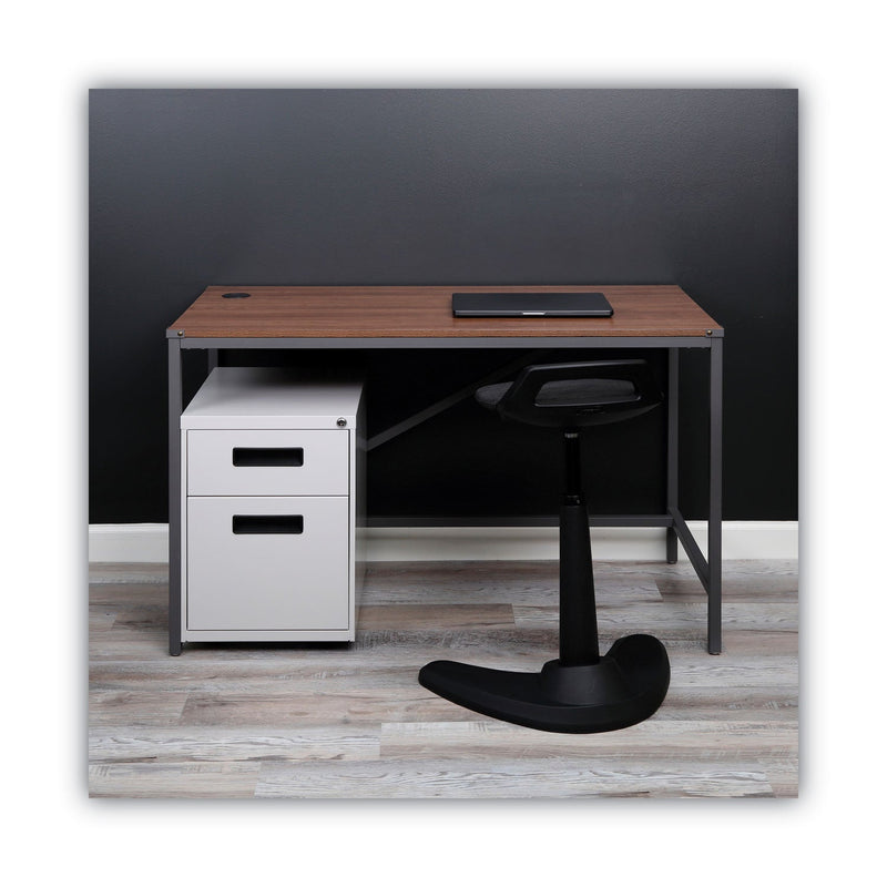 Alera File Pedestal, Left or Right, 2-Drawers: Box/File, Legal/Letter, Light Gray, 14.96" x 19.29" x 21.65"