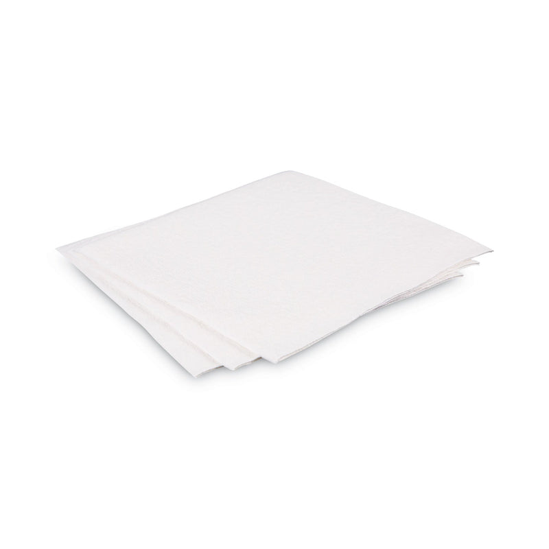 Boardwalk DRC Wipers, 12 x 13, White, 90 Bag, 12 Bags/Carton