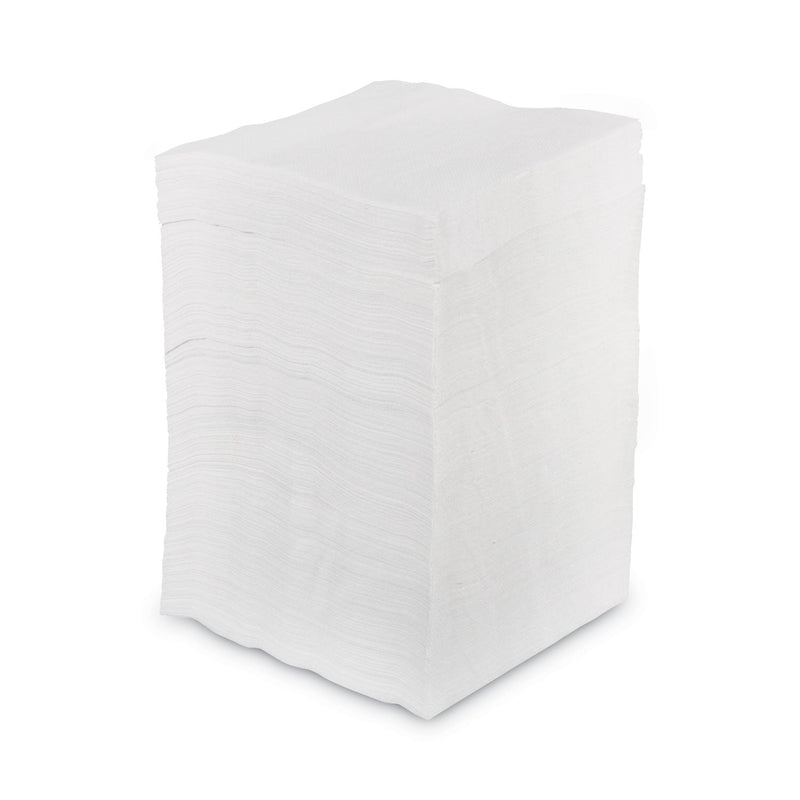 Boardwalk 1/4-Fold Lunch Napkins, 1-Ply, 12" x 12", White, 6000/Carton