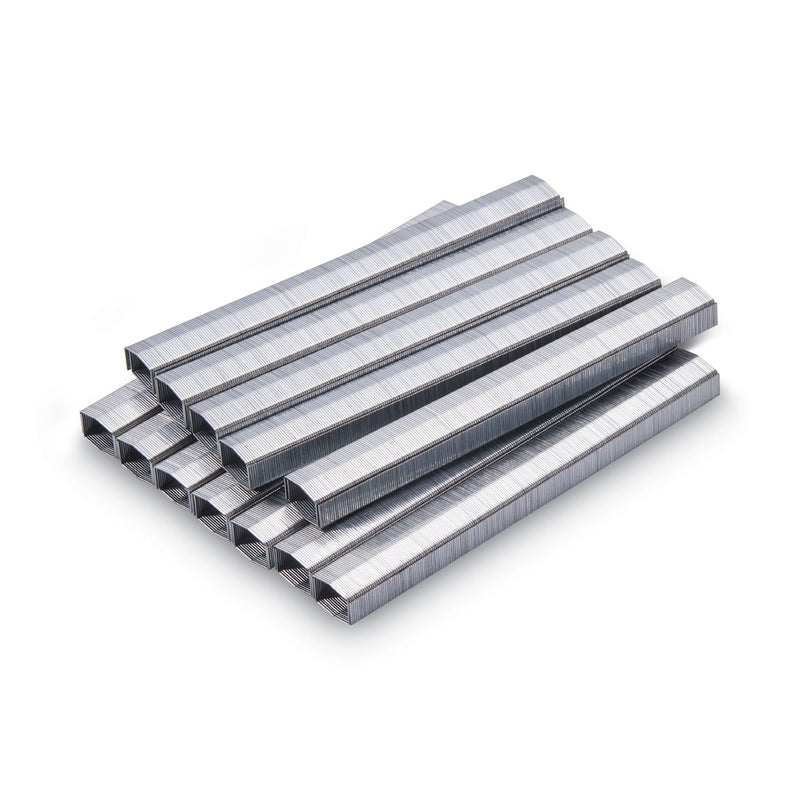 Bostitch B8 PowerCrown Premium Staples, 0.25" Leg, 0.5" Crown, Steel, 5,000/Box