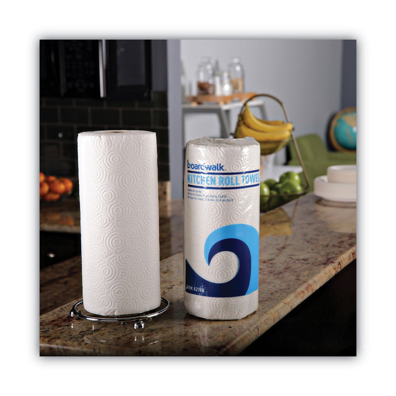 Boardwalk Kitchen Roll Towel, 2-Ply, 11 x 8, White, 80/Roll, 30 Rolls/Carton