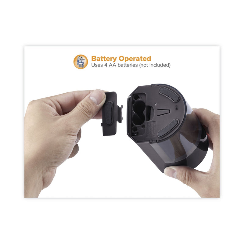 Bostitch Vertical Battery Pencil Sharpener, Battery-Powered, 3 x 3 x 5.13, Black