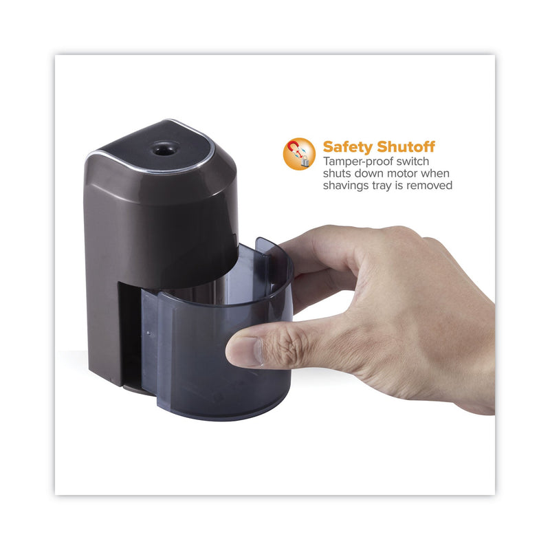 Bostitch Vertical Battery Pencil Sharpener, Battery-Powered, 3 x 3 x 5.13, Black