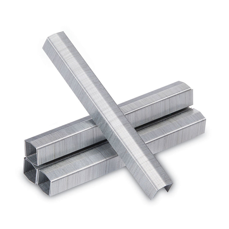 Bostitch EZ Squeeze B8 PowerCrown Premium Staples, 0.38" Leg, 0.5" Crown, Steel, 1,200/Box