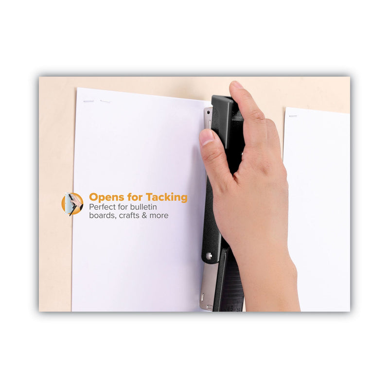 Bostitch Classic Metal Stapler, 20-Sheet Capacity, Black