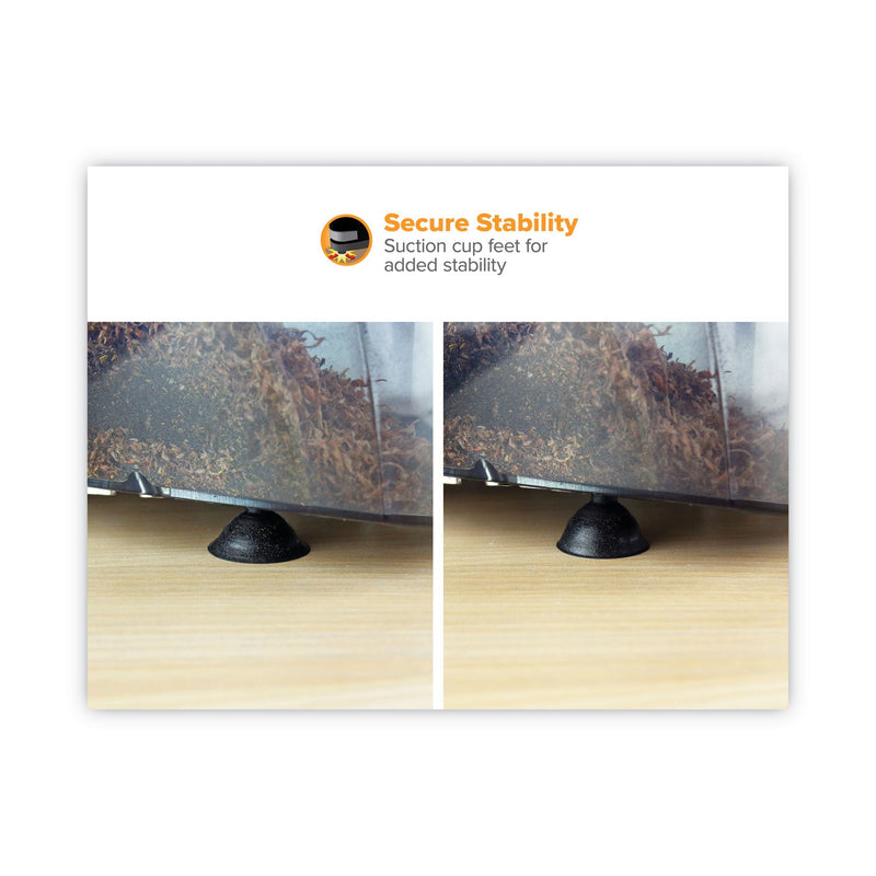 Bostitch Super Pro 6 Commercial Electric Pencil Sharpener, AC-Powered, 6.13 x 10.69 x 9, Gray/Black