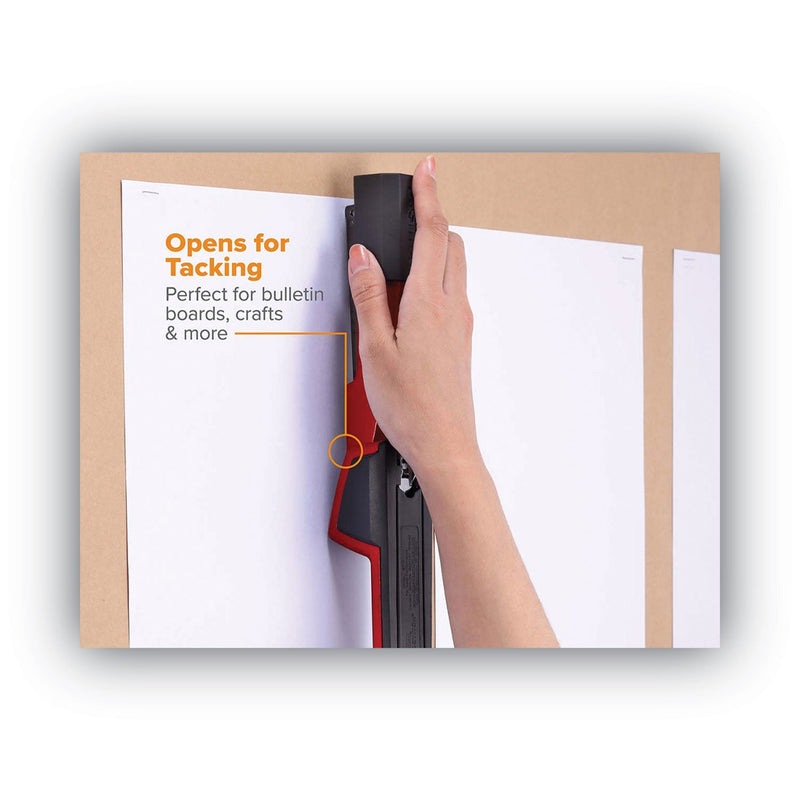 Bostitch Epic Stapler, 25-Sheet Capacity, Red