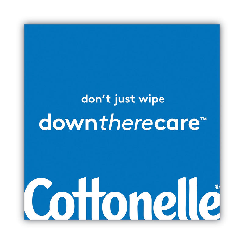 Cottonelle Fresh Care Flushable Cleansing Cloths, 3.75 x 5.5, White, 42/Pack