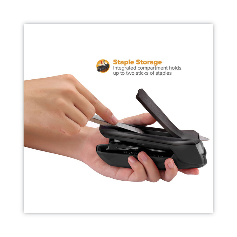 Bostitch Ascend Stapler, 20-Sheet Capacity, Black