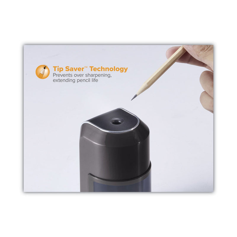 Bostitch Vertical Battery Pencil Sharpener, Battery-Powered, 3 x 3 x 5.13, Black