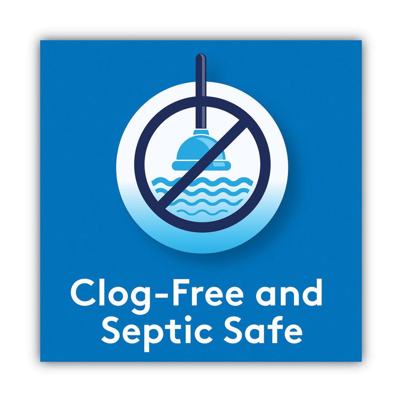 Cottonelle Ultra CleanCare Toilet Paper, Strong Tissue, Mega Rolls, Septic Safe, 1-Ply, White, 340 Sheets/Roll, 6 Rolls/Pk, 6 Pks/Carton