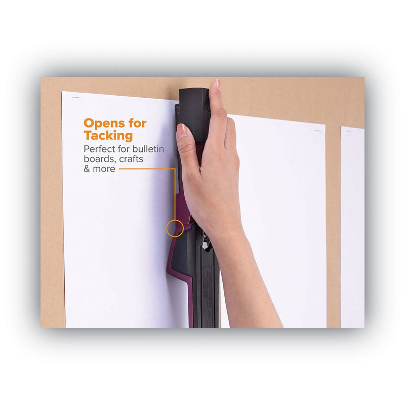 Bostitch Epic Stapler, 25-Sheet Capacity, Magenta