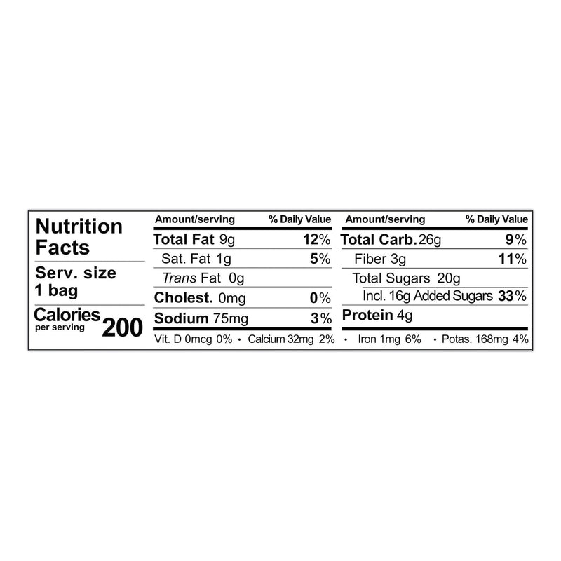 Sahale Snacks Glazed Mixes, Classic Fruit Nut, 1.5 oz, 18/Carton