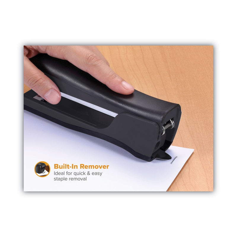 Bostitch Dynamo Stapler, 20-Sheet Capacity, Black