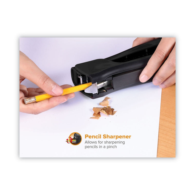Bostitch Dynamo Stapler, 20-Sheet Capacity, Black