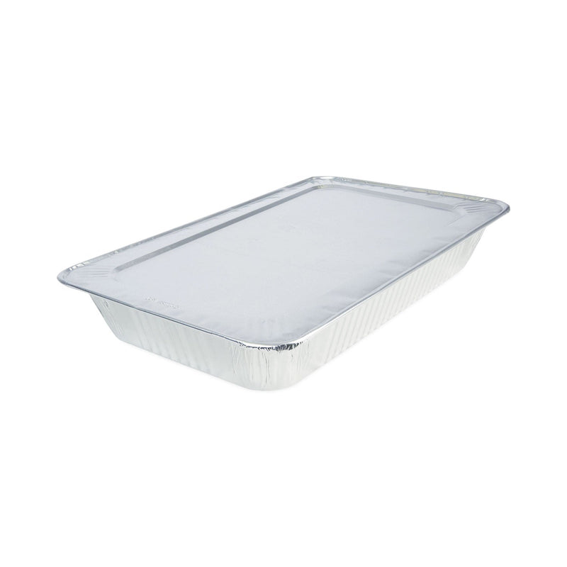 Boardwalk Aluminum Steam Table Pans, Full-Size Deep, 3.19" Deep, 12.81 x 20.75, 50/Carton