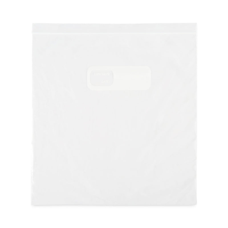 Boardwalk Reclosable Food Storage Bags, 1 gal, 1.75 mil, 10.5" x 11", Clear, 250/Box