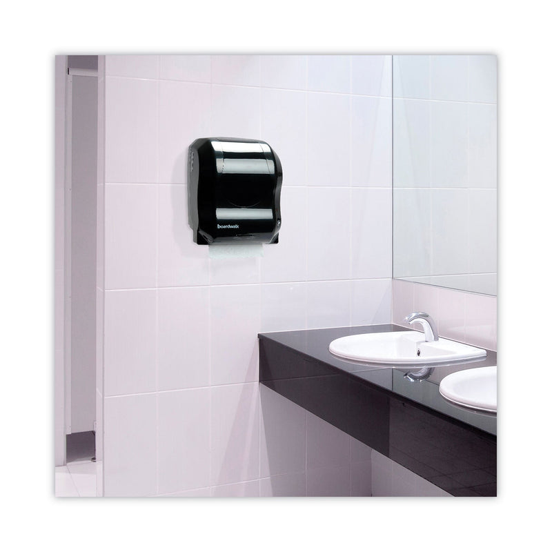 Boardwalk Hardwound Paper Towels, 1-Ply, 8" x 800 ft, White, 6 Rolls/Carton