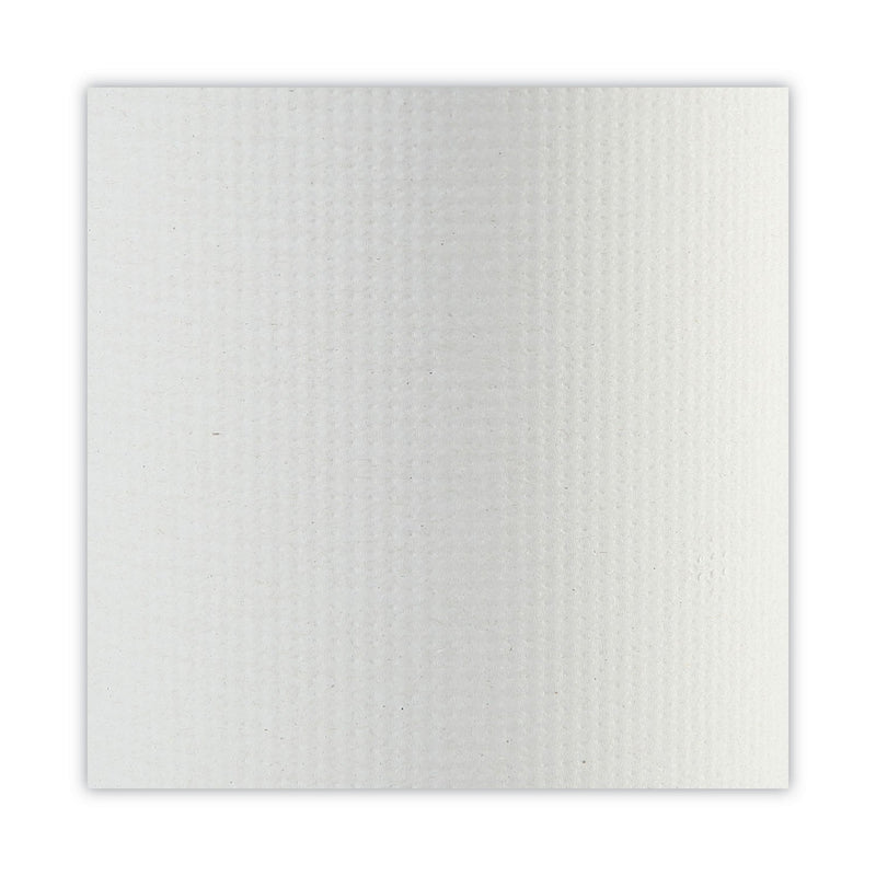 Boardwalk Hardwound Paper Towels, 1-Ply, 8" x 600 ft, White, 2" Core, 12 Rolls/Carton