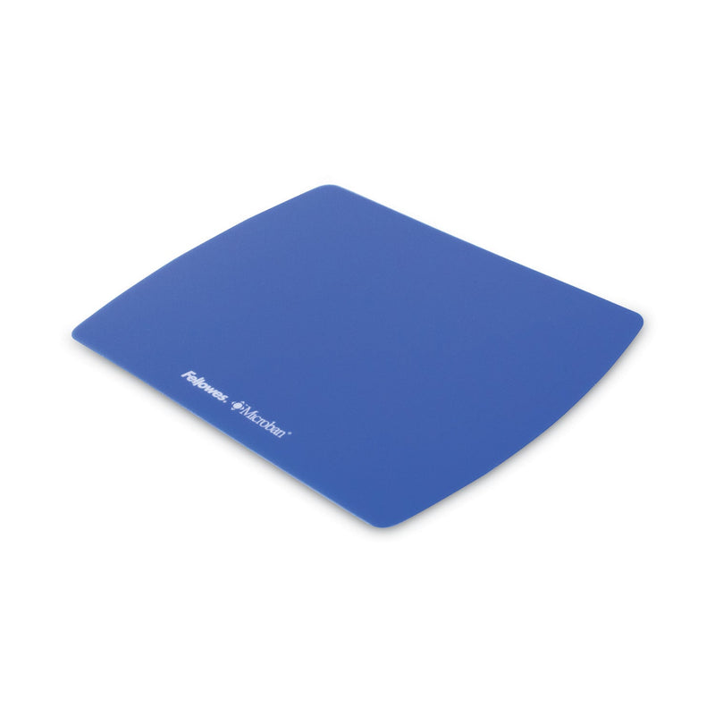 Fellowes Ultra Thin Mouse Pad with Microban Protection, 9 x 7, Sapphire Blue