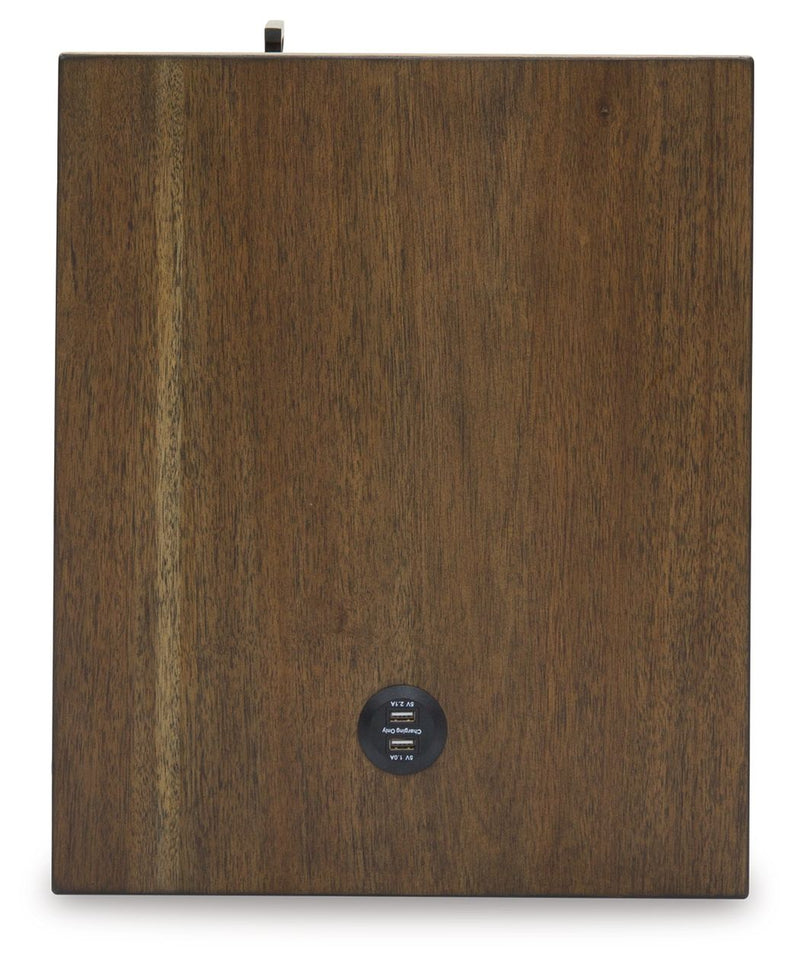Moriville - Chair Side End Table - Grayish Brown
