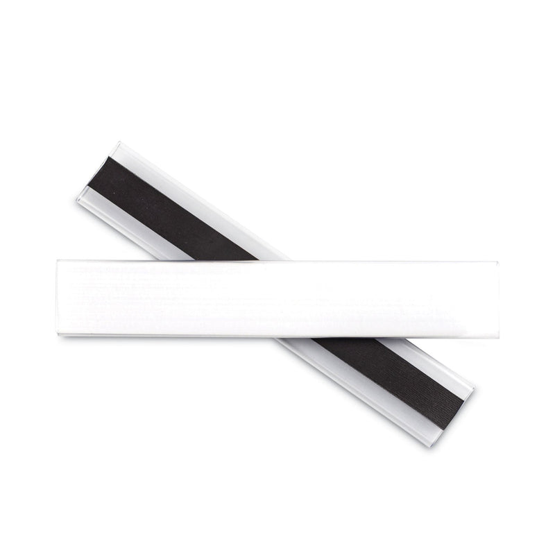 C-Line Clear Magnetic Label Holders, Side Load, 6 x 1, 10/Pack