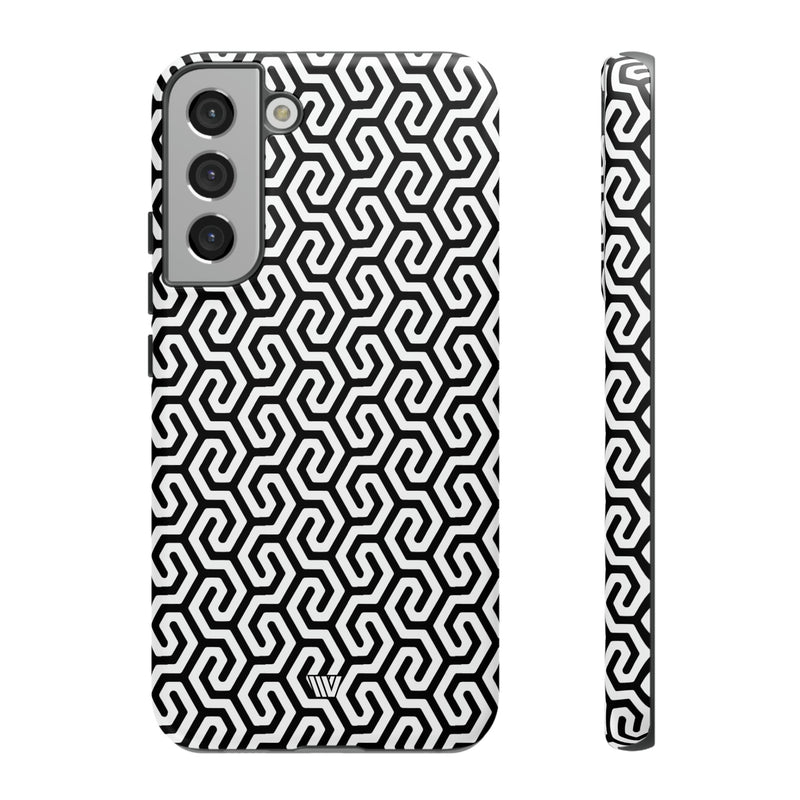 TWISTED GRID | Tough Phone Case