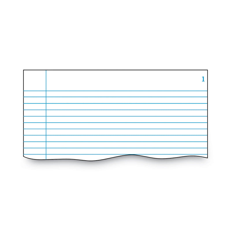 Boorum & Pease Account Record Book, Record-Style Rule, Black/Red/Gold Cover, 13.75 x 8.38 Sheets, 500 Sheets/Book