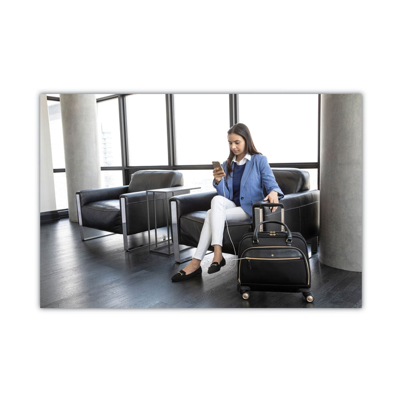 Samsonite Mobile Solution Mobile Office Case, Fits Devices Up to 15.6", Nylon, 16.5 x 7 x 15.5, Black