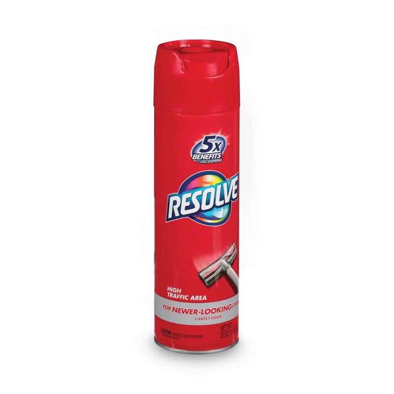 RESOLVE Foam Carpet Cleaner, Foam, 22 oz Aerosol Spray