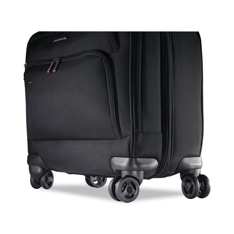 Samsonite Xenon 3 Spinner Mobile Office, Fits Devices Up to 15.6", Ballistic Polyester, 13.25 x 7.25 x 16.25, Black