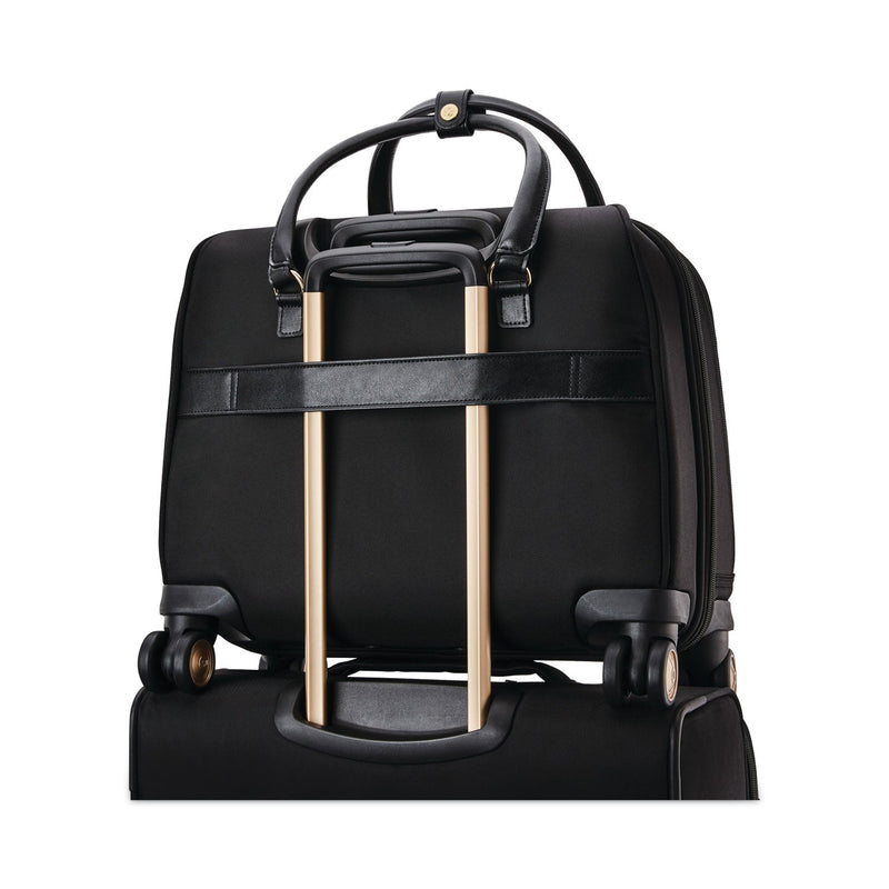 Samsonite Mobile Solution Mobile Office Case, Fits Devices Up to 15.6", Nylon, 16.5 x 7 x 15.5, Black